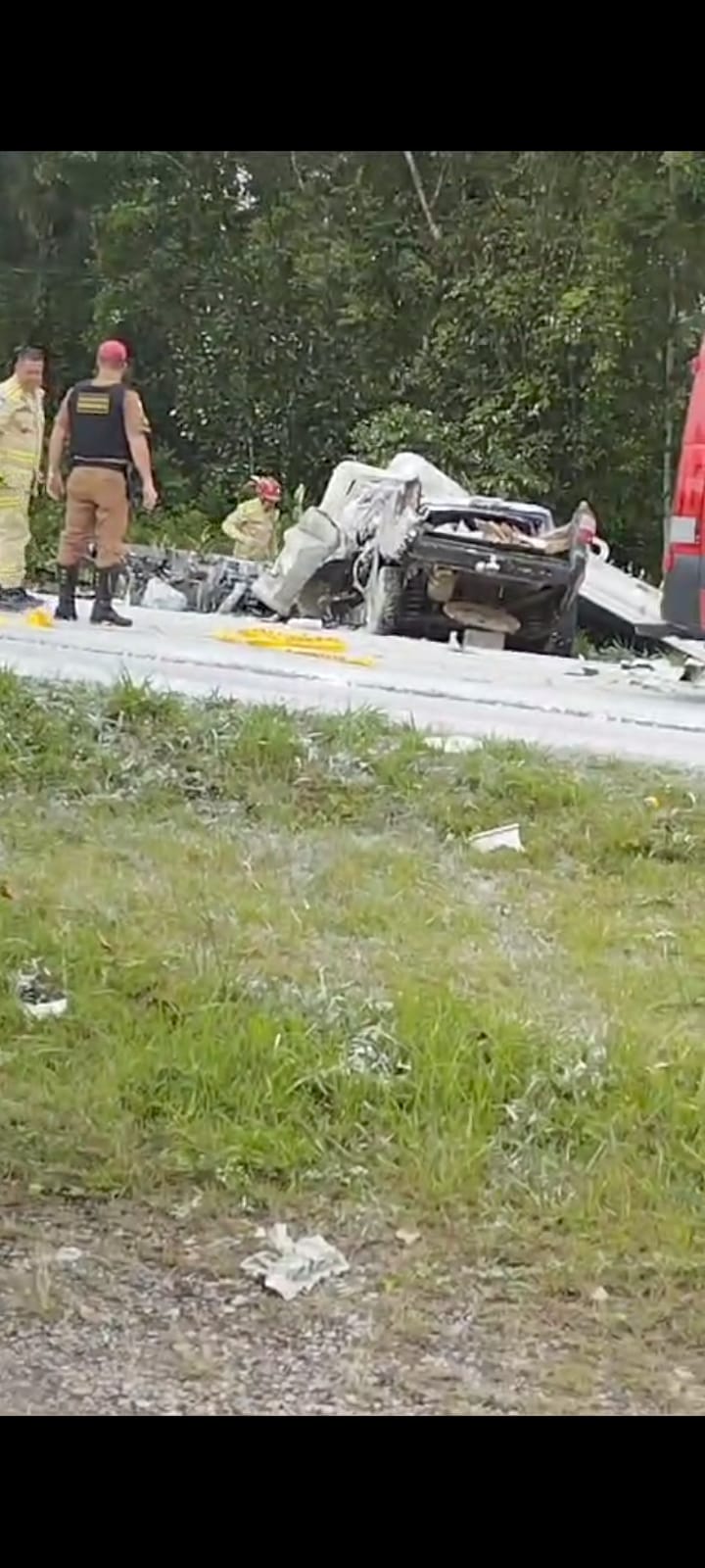 Grave Acidente Deixa um Morto e Outro Ferido em Guaratuba