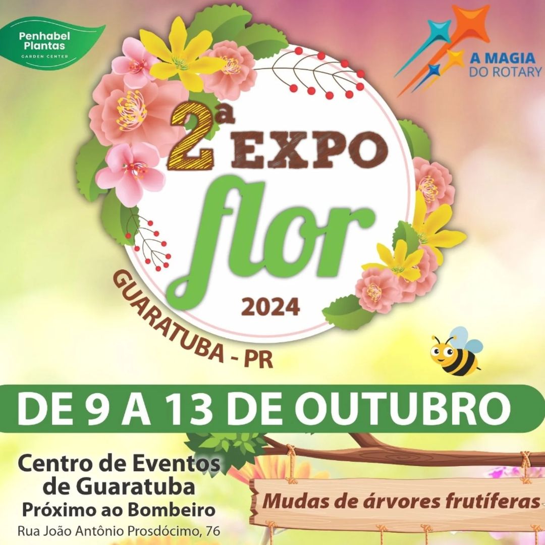 2ª Expo Flor em Guaratuba: Evento de Cores e Solidariedade