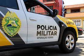 Polícia Militar de Guaratuba cumpre dois mandados de prisão em patrulhamento na Avenida Mafra