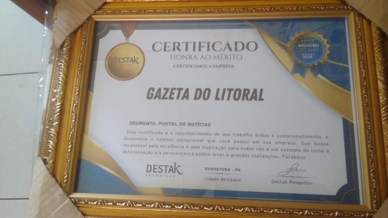 Destak Pesquisas Premia o Portal Gazeta do Litoral como Líder em Atendimento